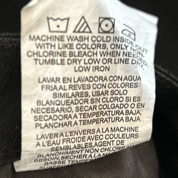 Lee deep black reg fit boot cut mid rise jeans 12L TALL NWT - Picture 11 of 11